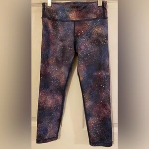 Athleta Girl Printed Chit Chat Capri Size L12
